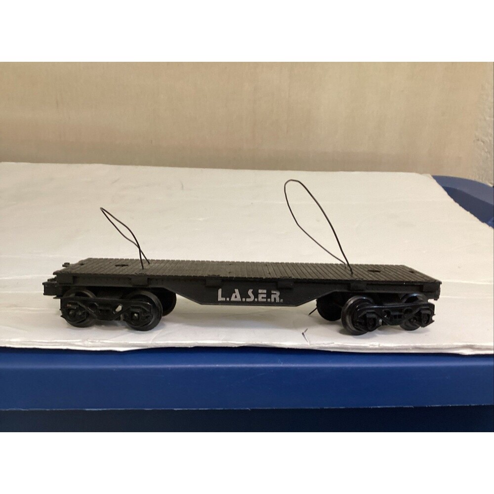 lionel flat car 9325-T-5A L. A.S.E.R.